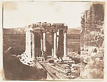 Temple of Victory, George Wilson Bridges  British, Salted paper print from paper negative