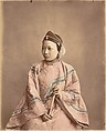 Fille de Sootchow (Suzhou Girl), Raimund von Stillfried  Austrian, Albumen silver print from glass negative with applied color