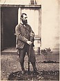 [Portrait of Man in Hunting Garb], Horatio Ross  British, born Scotland, Salted paper print
