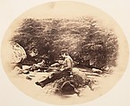 [Peel Ross Fishing], Horatio Ross  British, born Scotland, Albumen silver print