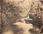[View in the Gardens at Netherley], Horatio Ross  British, born Scotland, Albumen silver print