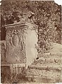 [Ruins in a Garden], Unknown, Albumen silver print