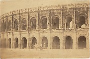 [Roman Theater at Nimes], Unknown, Albumen silver print from glass negative