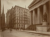 Manhattan Trust Company, New York, Unknown, Albumen silver print