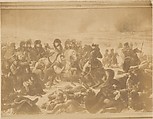 [Reproduction of Napoleon on the Battlefield of Eylau by Antoine-Jean Gros], Unknown, Albumen silver print