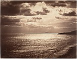 Mer Méditerranée - Sète, Gustave Le Gray (French, 1820–1884), Albumen silver print from two glass negatives