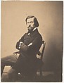 Portrait de Pitre-Chevalier, Gustave Le Gray French, Salted paper print from glass negative