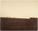 [Cavalry Maneuvers, Camp de Châlons], Gustave Le Gray  French, Albumen silver print from glass negative