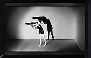 Walking Gun, Laurie Simmons American, Gelatin silver print