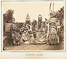 Costumes de Théâtre, Saïgon, Cochinchine, Emile Gsell French, Albumen silver print from glass negative