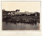 Vue de la Ville Chinoise (Cholen) Feuille No. 2, Saïgon, Cochinchine, Emile Gsell French, Albumen silver print from glass negative