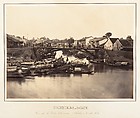 Vue de la Ville Chinoise (Cholen) Feuille No. 2, Saïgon, Cochinchine, Emile Gsell French, Albumen silver print from glass negative