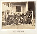 Musiciens Annamites, Saïgon, Cochinchine, Emile Gsell French, Albumen silver print from glass negative
