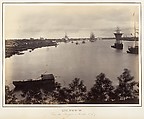Vue de Saïgon (Feuille No. 3), Emile Gsell French, Albumen silver print from glass negative