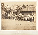 Prince Cambodgien et son Cortège, Emile Gsell French, Albumen silver prints from glass negatives
