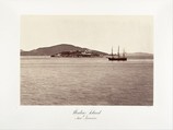 Alcatraz Island, San Francisco, Carleton E. Watkins American, Albumen silver print from glass negative