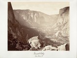 Yosemite Valley from Union Point, Carleton E. Watkins American, Albumen silver print from glass negative