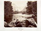 The Domes, Yosemite, Carleton E. Watkins American, Albumen silver print from glass negative