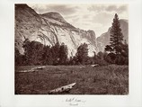North Dome, 3,725 feet, Yosemite, Carleton E. Watkins American, Albumen silver print from glass negative