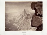South Dome, Yosemite, Carleton E. Watkins American, Albumen silver print from glass negative