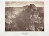 South Dome, 6,000 feet, Carleton E. Watkins American, Albumen silver print from glass negative