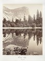 Mirror Lake, Yosemite, Carleton E. Watkins  American, Albumen silver print from glass negative