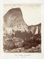 Cap of Liberty and Nevada Fall, Yosemite, Carleton E. Watkins  American, Albumen silver print from glass negative