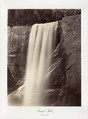 Vernal Falls, 350 feet, Yosemite, Carleton E. Watkins  American, Albumen silver print from glass negative