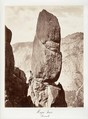 Magic Tower, Yosemite, Carleton E. Watkins  American, Albumen silver print from glass negative