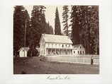 Mammoth Grove Hotel, Carleton E. Watkins  American, Albumen silver print from glass negative