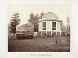 The House over a Stump of a Big Tree, Carleton E. Watkins  American, Albumen silver print from glass negative