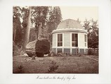 The House Built over the Stump of a Big Tree, Carleton E. Watkins  American, Albumen silver print from glass negative