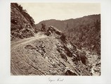 Sulphur Creek and Flume-road to Geysers, Carleton E. Watkins  American, Albumen silver print from glass negative