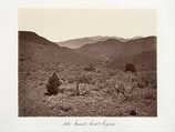 Sutro Tunnel's Road to Virginia City, Carleton E. Watkins  American, Albumen silver print from glass negative