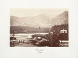 Cascades, Oregon, Carleton E. Watkins American, Albumen silver print from glass negative