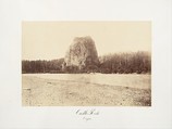 Castle Rock, Oregon, Carleton E. Watkins American, Albumen silver print from glass negative