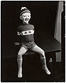 [Painted Plaster Figure of Seated Boy], Morton Bartlett  American, Gelatin silver print