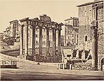 Tempio della Concordia, Eugène Constant  French, active Italy, Albumen print from glass negative