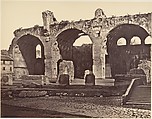 Tempio della Pace, Eugène Constant  French, active Italy, Albumen print from glass negative