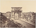 Arco di Tito, Eugène Constant  French, active Italy, Album print from glass negative