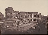 Colosseo (Anfiteatro di Flavio), Eugène Constant French, active Italy, Salted paper print from glass negative
