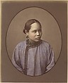 Fille de Shanghai, Raimund von Stillfried  Austrian, Albumen silver print from glass negative with applied color