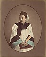Fille de Sootchow (Suzhou Girl), Raimund von Stillfried  Austrian, Albumen silver print from glass negative with applied color
