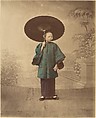 Femme de Canton, Raimund von Stillfried  Austrian, Albumen silver print from glass negative with applied color