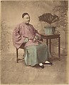 Négociant, Raimund von Stillfried  Austrian, Albumen silver print from glass negative with applied color