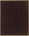 A Section of the Constellation Cygnus (August 13, 1885), Paul Henry French, Albumen silver print from glass negative