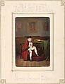 [Follett Family Album of Children Costumed for a Fancy Dress Ball], Owen Angel (British, ca. 1821–1909), Albumen silver prints from glass negatives with applied color