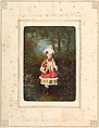 [Follett Family Album of Children Costumed for a Fancy Dress Ball], Owen Angel (British, ca. 1821–1909), Albumen silver prints from glass negatives with applied color