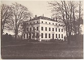 Château of Princess Mathilde, Enghien, Edouard Baldus French, born Prussia, Salted paper print from paper negative