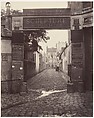 Cour Saint-Guillaume, Charles Marville French, Albumen silver print from glass negative